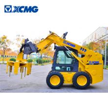 XCMG Manufacturer 1 ton mini skid steer loader XC760K China skidsteer loaders with attachments price